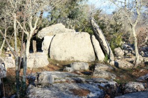 Ranc de Figère, dolmen n°10 à Labeaume.