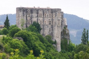 Le château d'Alba.